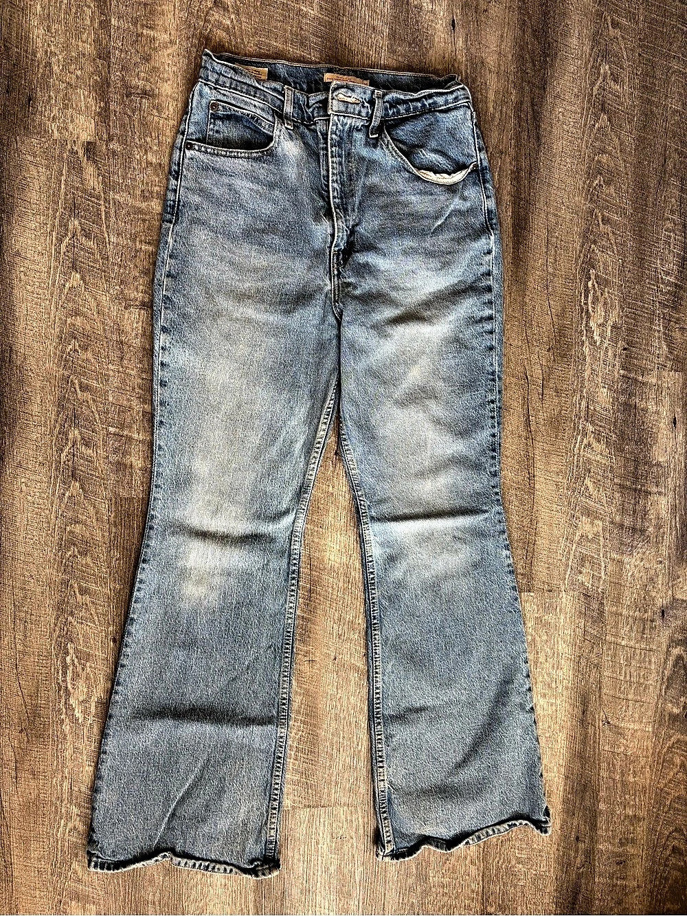 Levi's 70s High Flare Jeans Bootcut Blue Waist 30